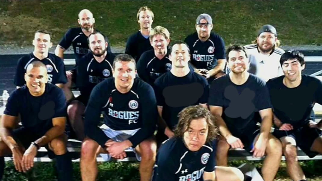RoguesFC's tweet photo. 15th Anniversary of NRFC's 1st Match

4-2 Win in NSL 11s (Spring 11)

Eventual Spring 11 NSL Open 11s Regular Season &amp; Tournament Champions 🏆🏆

All-Time All-Comps Record: 618W-126D-426L

⚫️🐘⚽️ https://t.co/J13LSzjBhN