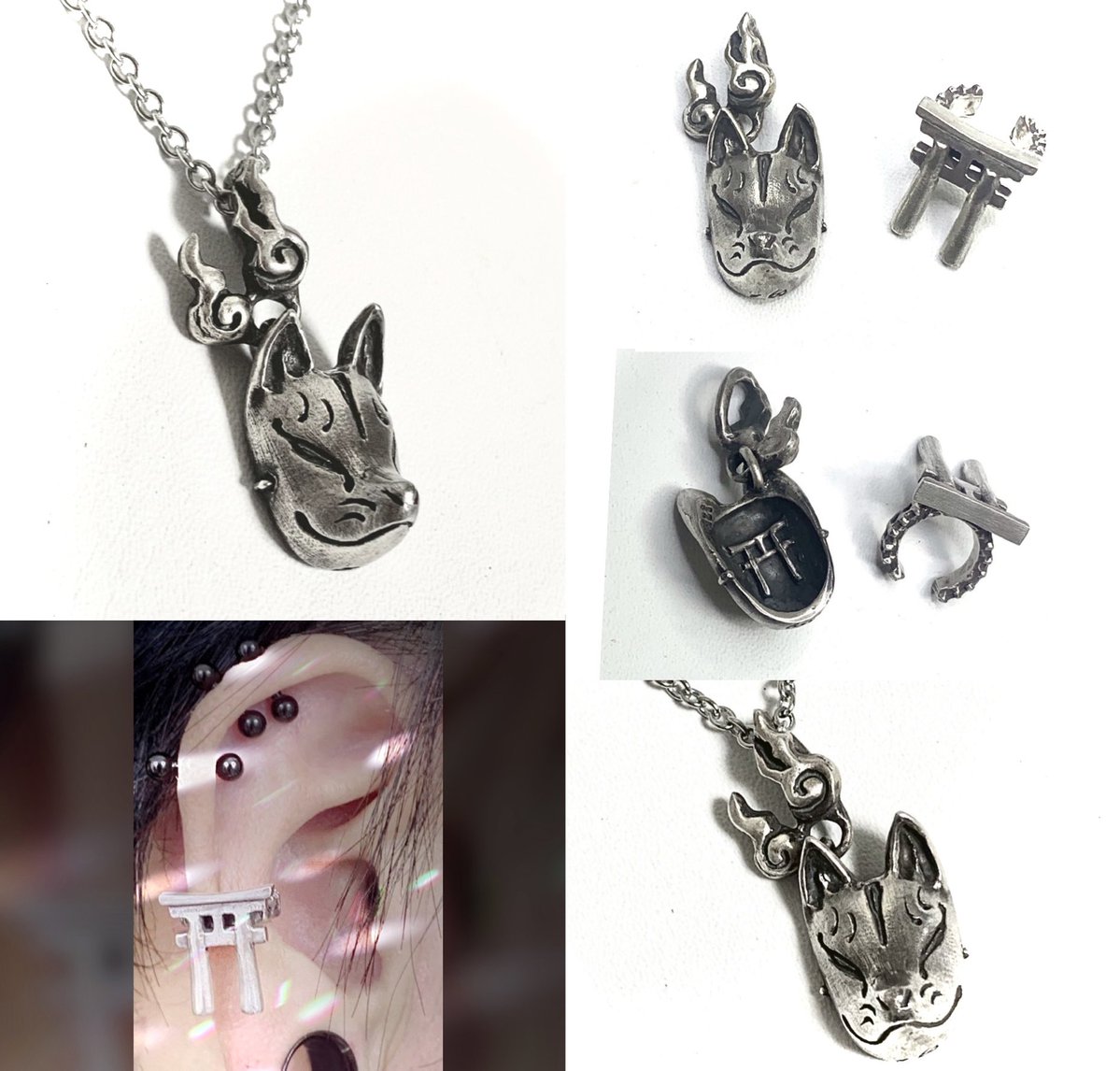 JINGAI_SHOTEN's tweet image. ソレの集合体がココに在るんだよと
声を大にして言いたいし
知ってほしいԅ( ˘ω˘ԅ)☜

500点越えレベルのラインナップで
オンラインで受注中だから
作家陣と 世界に１つ、を創りたい人間は
覗いてほしい✊🏻🎪

【 #人外商店魔法市07 🛒 #campfire 】