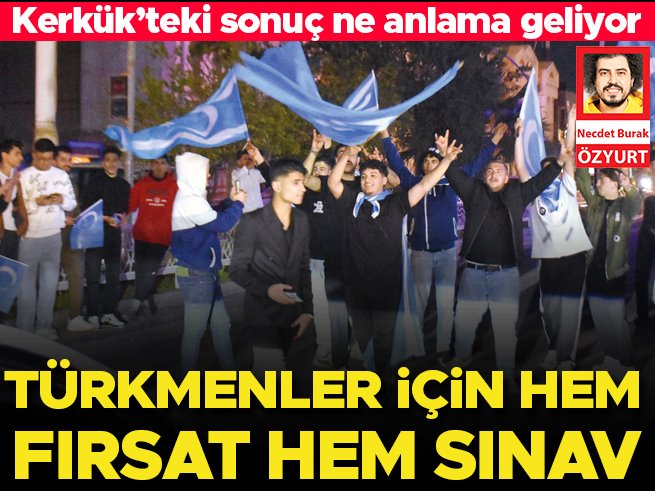 Hurriyet's tweet photo. Kerkük’teki sonuç ne anlama geliyor… Türkmenler için hem fırsat hem sınav
@necdetburak haberi
https://t.co/PiHNwN4Htr https://t.co/aBYZYEoedD