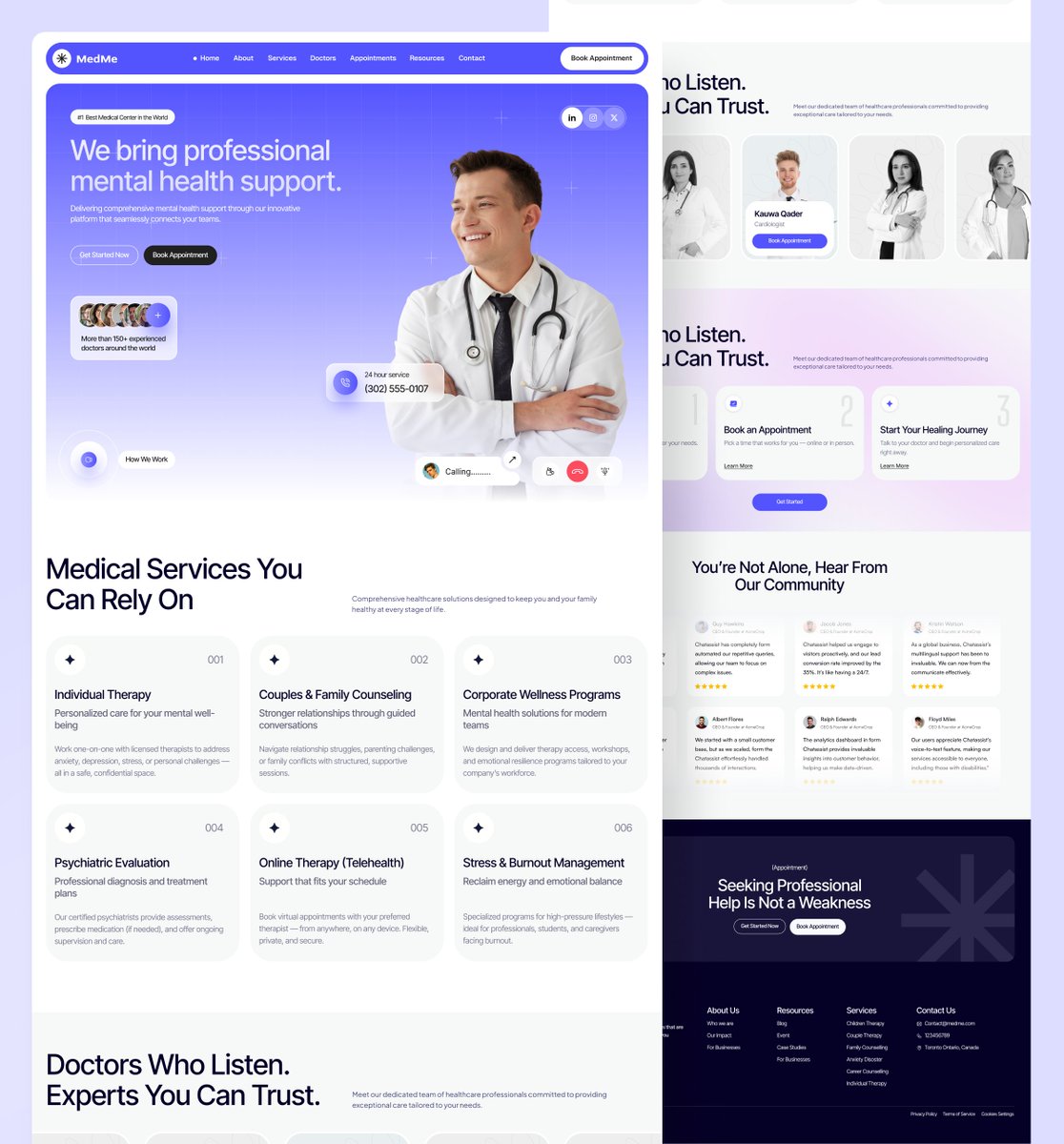 trexalab_agency's tweet image. Simplifying healthcare access with a sleek UI built for trust, usability, and global reach.

#UIDesign #UXDesign #DesignAgency #ProductDesign #CreativeDesign  #WebDesign