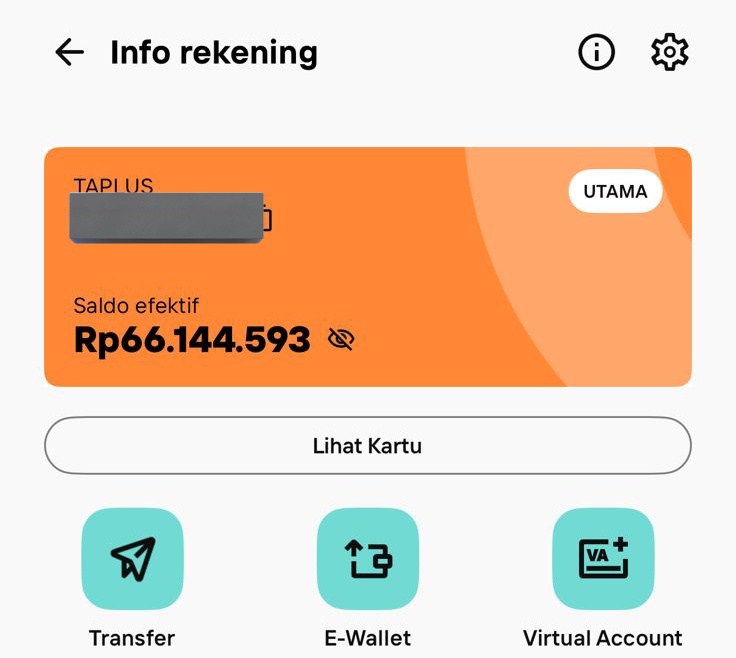 Tabungan tinggal segini, bisa hidup apa enggak ini gue anjing anjing.