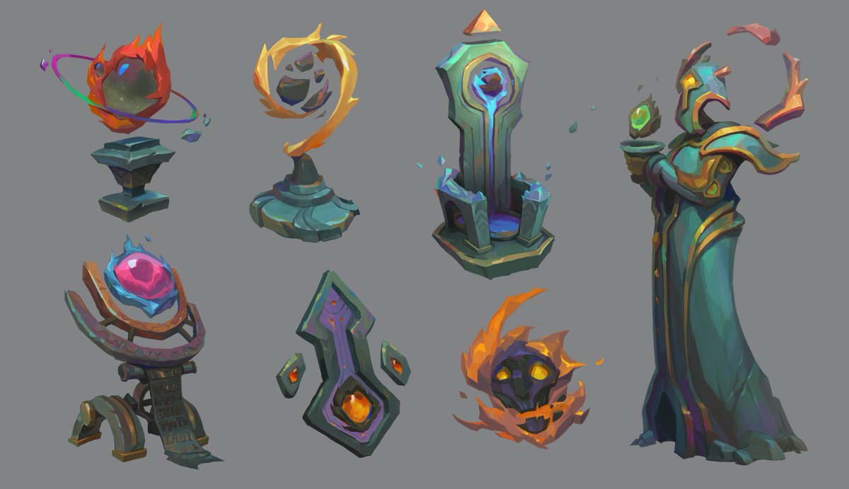 al_akhani's tweet image. Hand painted Stylized Props Concept art
DM for Commission. 
#handpainted #gameart #2D #stylized