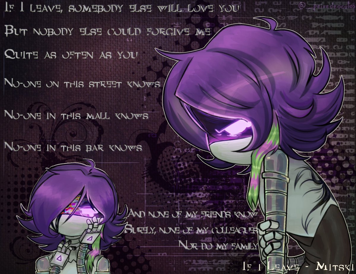 I ride through a tunnel and it's dark the whole way. 

 #murderdrones #mdtwt #uzidoorman