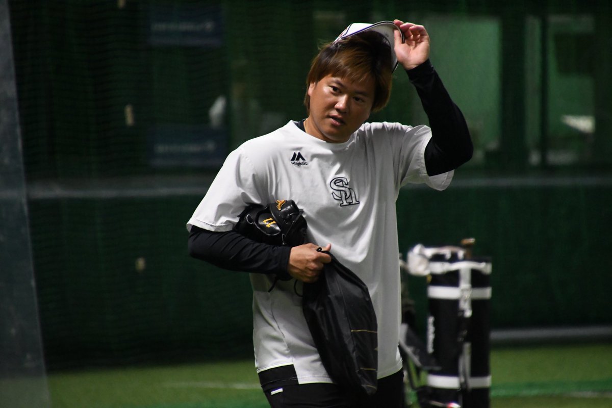 現地情報】 津森宥紀投手が合流しています #sbhawks