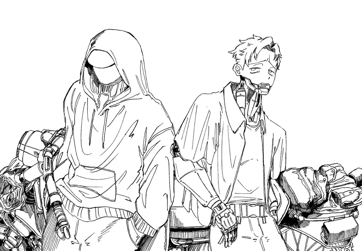 もう無理なので線画あげますからみなさん色塗ってください…