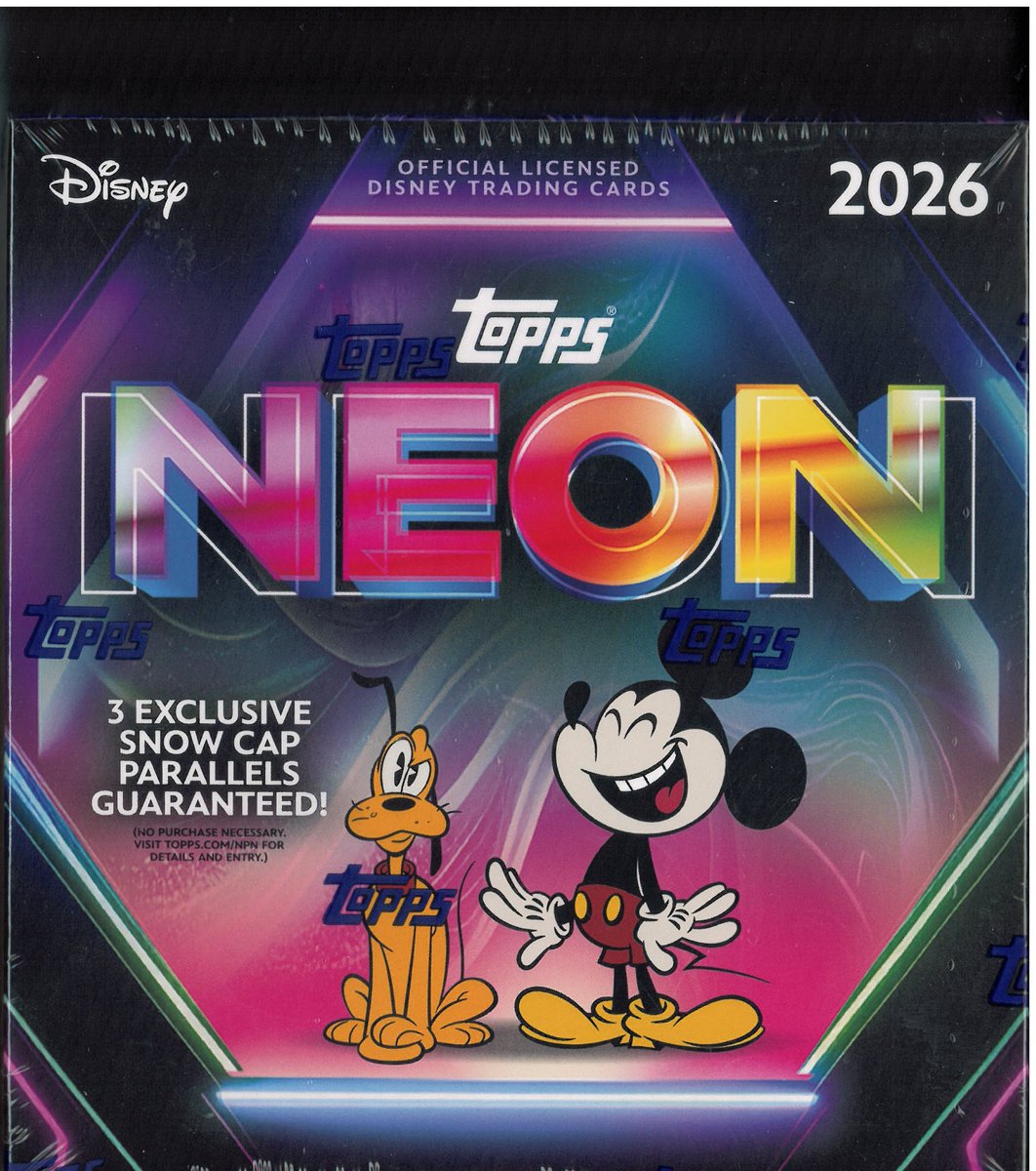 YS_AKIBA_MINT's tweet image. 2026 TOPPS DISNEY NEON HOBBY
2026 TOPPS DISNEY NEON MEGA BOX
2026 TOPPS DISNEY NEON VALUE BOX
2026 TOPPS MARVEL FINEST FANTASTIC FOUR 65TH ANNIVERSARY
入荷致しました。
#TOPPS #DISNEY #MARVEL #ラジオ会館