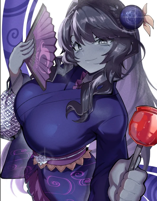 (Side Request) Yukata dress Phie thank you also happy happy birthday to you!