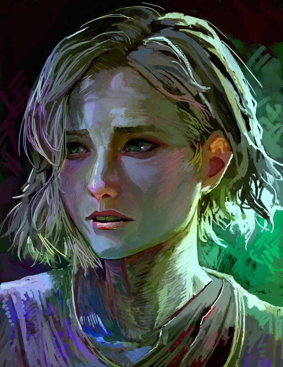 Minor break from Final Fantasy. My Portrait of Grace Ashcroft.