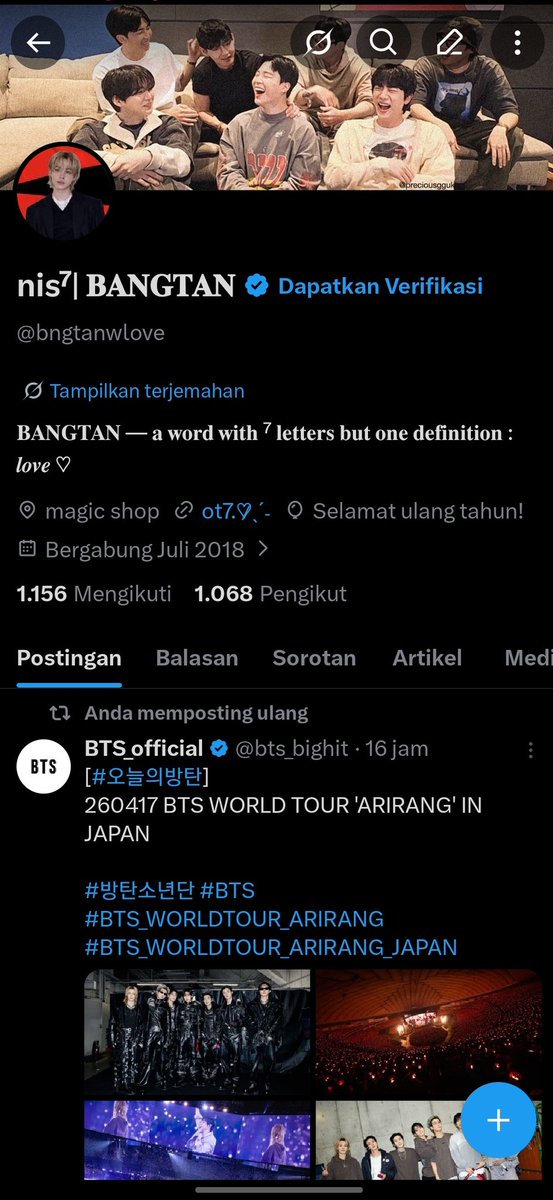 nis⁷| 𝐁𝐀𝐍𝐆𝐓𝐀𝐍 tweet media