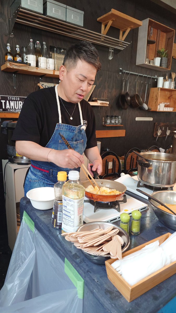 owaraimari's tweet photo. 宮迫さん手作りの天津飯
今回のさこる会はまた違ったオフ会でうれしい！

#さこる会2026 #宮迫博之 #つつみひろき #おりょー https://t.co/O7OP2SHKs0