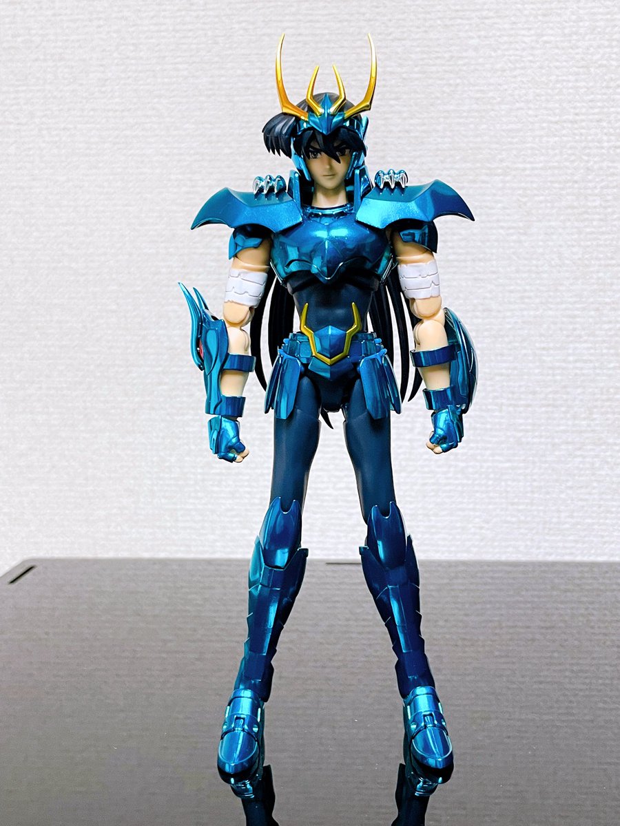 紫龍!!! ドラゴンの最終青銅聖衣を今、装着!!! #聖闘士星矢