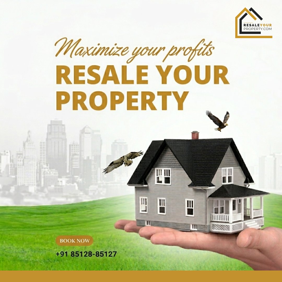 resaleyourprop's tweet image. Sell smart, earn more! 🏡
Get the best value for your property with trusted resale experts.
#ResaleYourProperty #PropertySale #RealEstate #HomeSelling #PropertyInvestment #SellYourHome #RealEstateIndia #DreamHome #PropertyDealer #InvestmentOpportunity