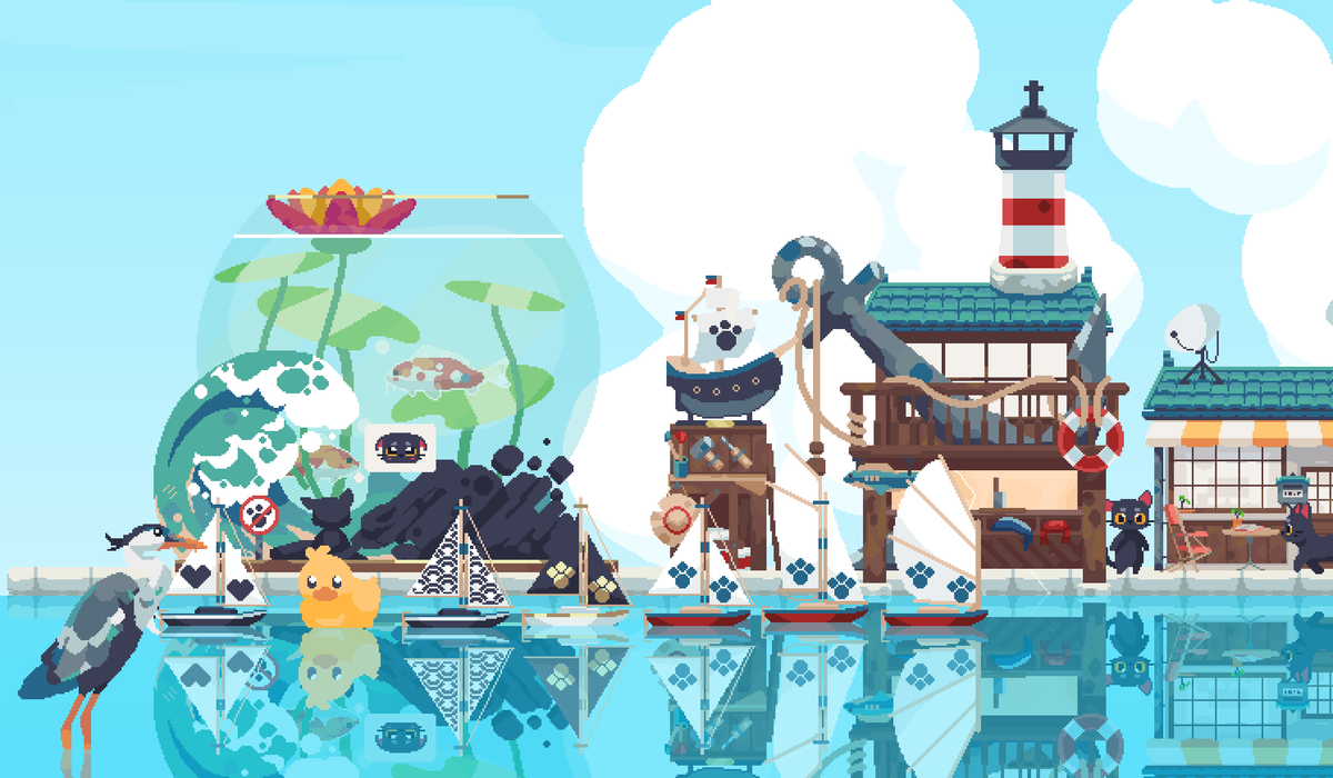 Pixel Duck 🐥 Wishlist Cat Isle 💛 tweet media