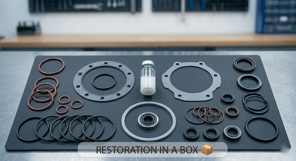 Ultrahivac's tweet image. Stop the drift! 📉 Worn-out seals are the #1 cause of vacuum failure. Don't let a "bargain" O-ring outgas into your chamber. Shop high-purity Viton kits today: [Link] #Maintenance #VacuumTech #Ultrahivac