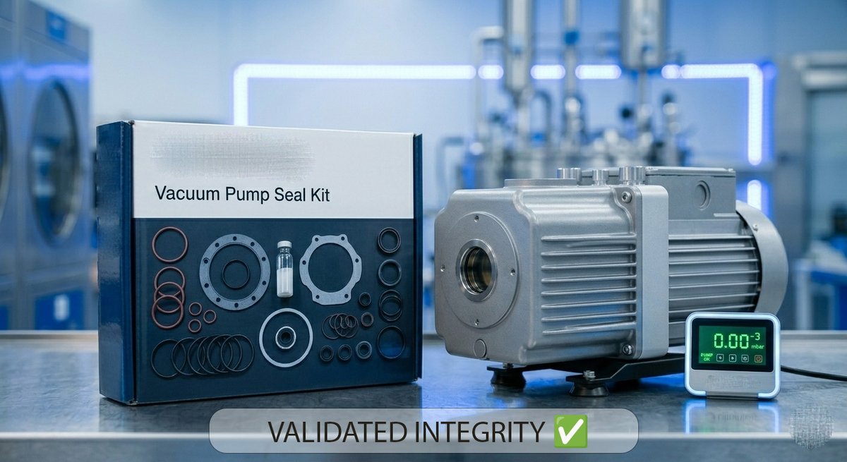 Ultrahivac's tweet image. Stop the drift! 📉 Worn-out seals are the #1 cause of vacuum failure. Don't let a "bargain" O-ring outgas into your chamber. Shop high-purity Viton kits today: [Link] #Maintenance #VacuumTech #Ultrahivac