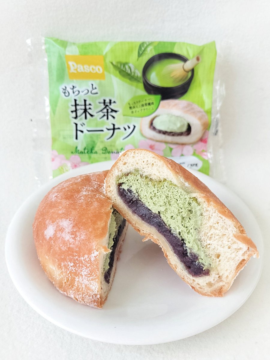 bellmama519's tweet image. 【#パスコ】
◯もちっと抹茶ドーナツ
◯ふんわり抹茶しふぉん
😊😊😊✨✨✨
#Pasco