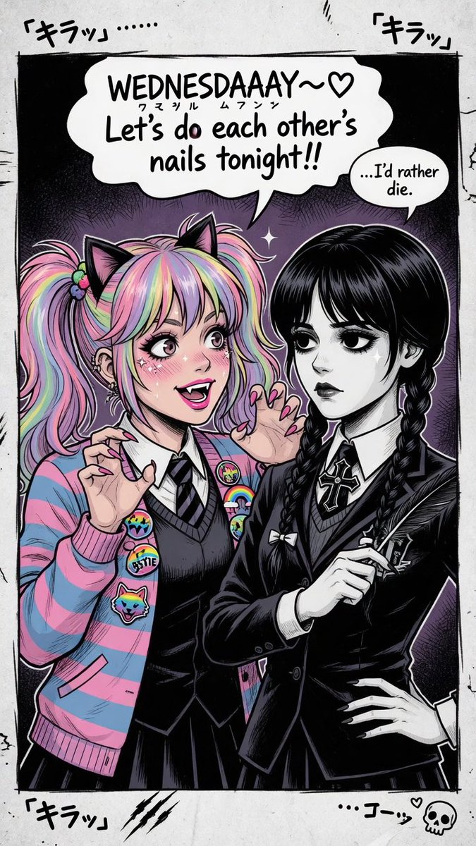 MY26Go's tweet image. 「Wednesday」サイコー！😁👍🩷🩷🩷🩷🩷
#Wednesday