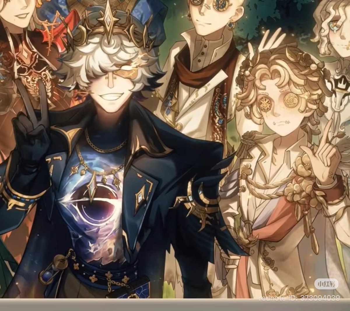 MoleCheshi's tweet photo. Omg Nortnaib in the anniversary livestream? I love them so much. Credit to @贪吃🐟 on rednote btw https://t.co/Jj0vlzFIEg
