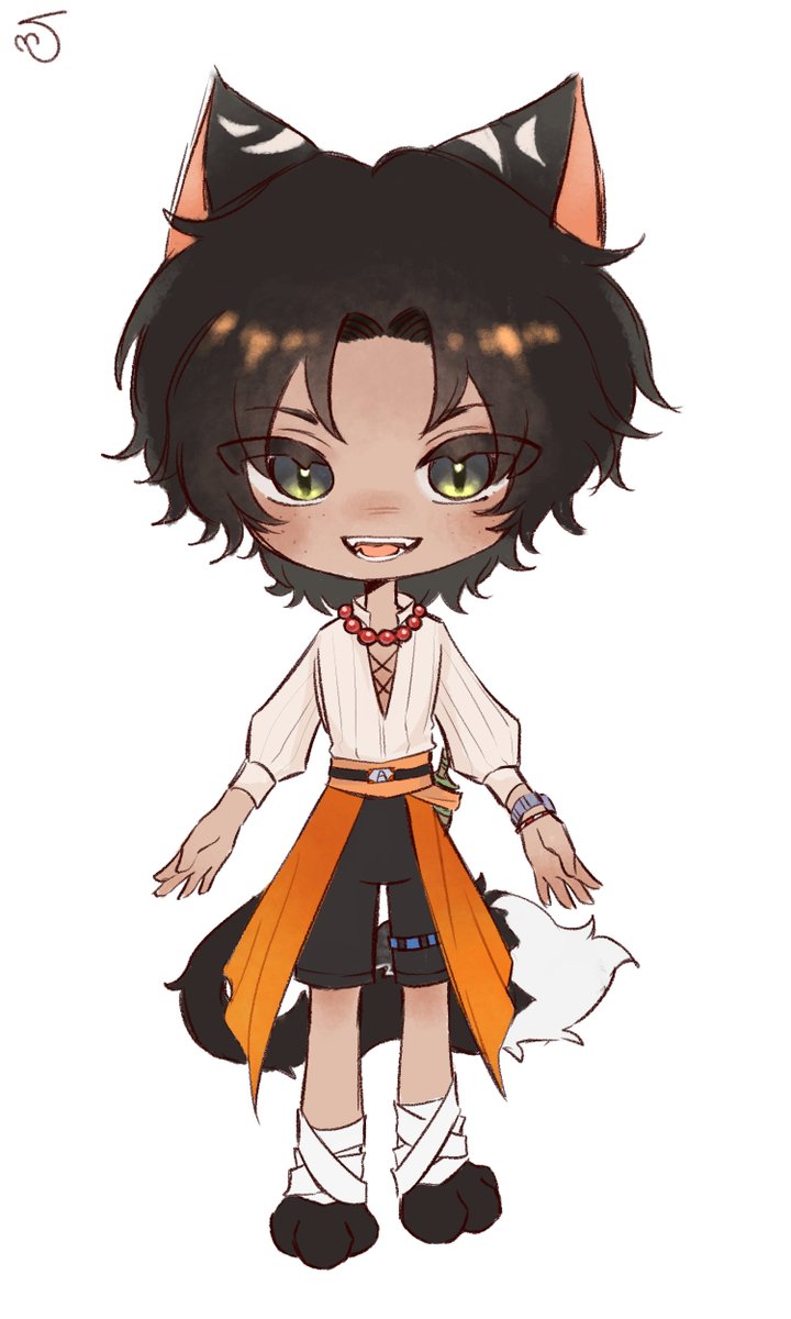 MJukki45's tweet image. Cat ace from my🔥🎩 ace in wonderland au bc I love the cat x bunny trope

#Ace 
#PortgasDAce 
#AceSabo