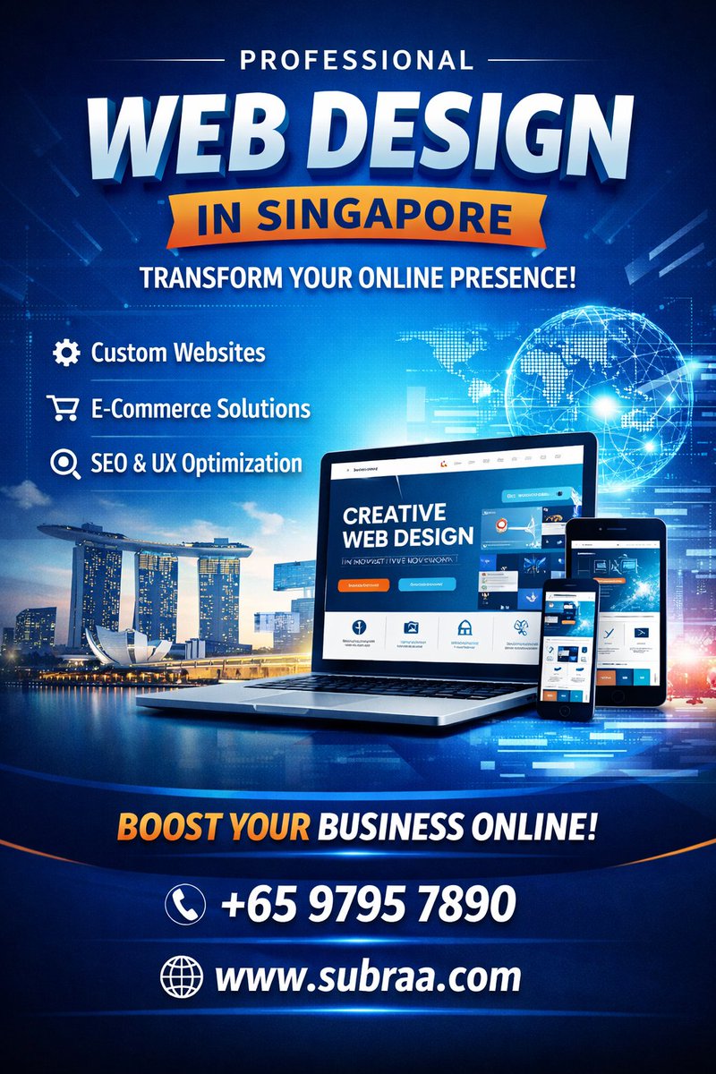 Chitusharmi's tweet image. Partner with us to transform your ideas into a digital experience that captivates your audience and drives measurable results

subraa.com

#webdesign #websitedesign #uidesign #uxdesign #responsivewebdesign #webdevelopment #creativeweb #modernwebdesign #webdesigner