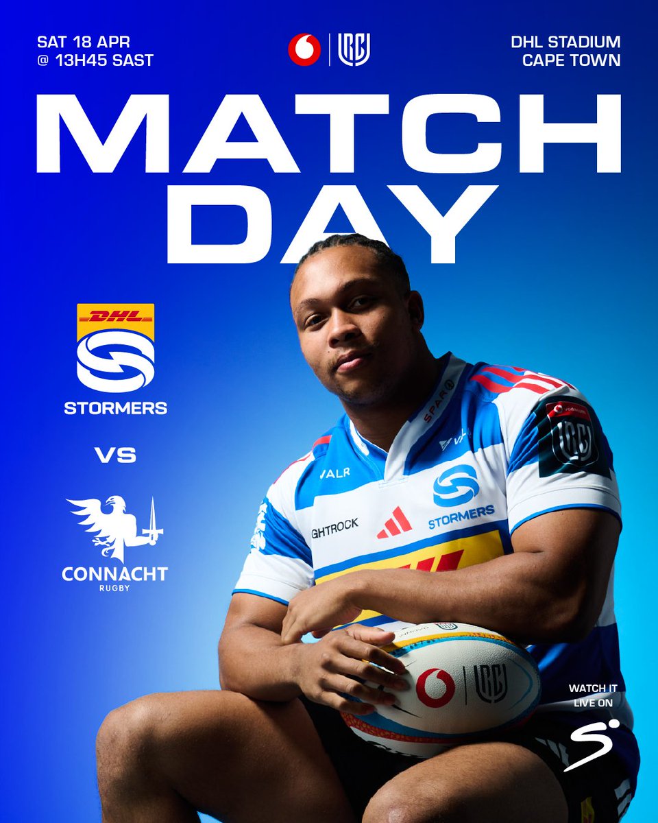 THESTORMERS's tweet image. Back on the @Vodacom #URC play-off trail. Let's make this one to remember.

🎟️ Tickets bit.ly/46VR33D 

#STOvCON #inittogether