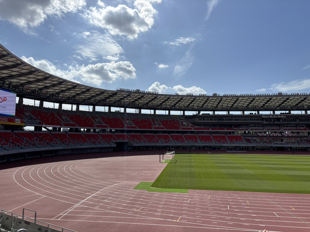 pony9run's tweet photo. パロマ瑞穂スタジアム！
新しいっていいね！ https://t.co/GYJ57qIiwZ