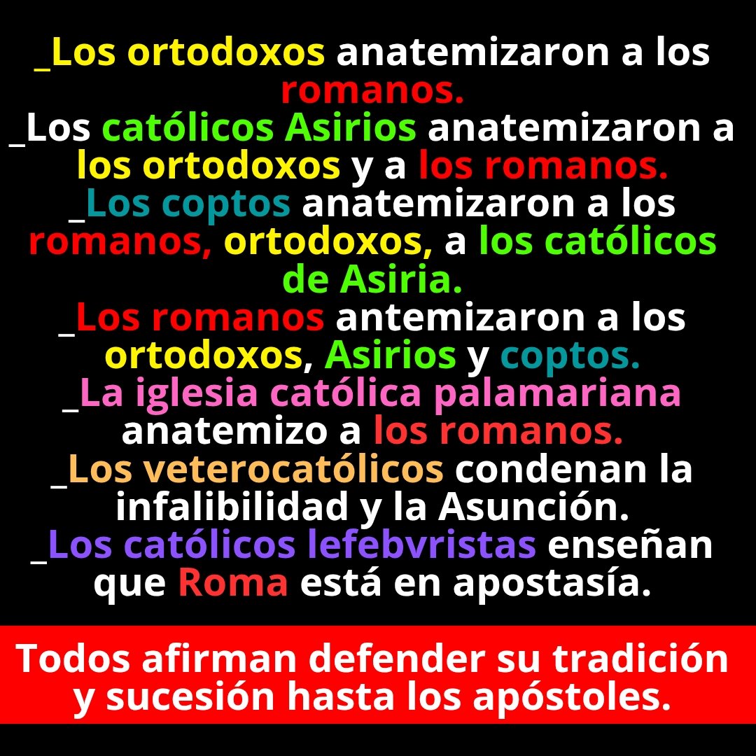 mensajero_crist's tweet photo. Martin Lutero los dejo traumados a los papistas.
La realidad tambien es aplastante para las innumerables divisiones en el catolicismo, que no entran en una sola publicación https://t.co/Vmihy4b0Ip