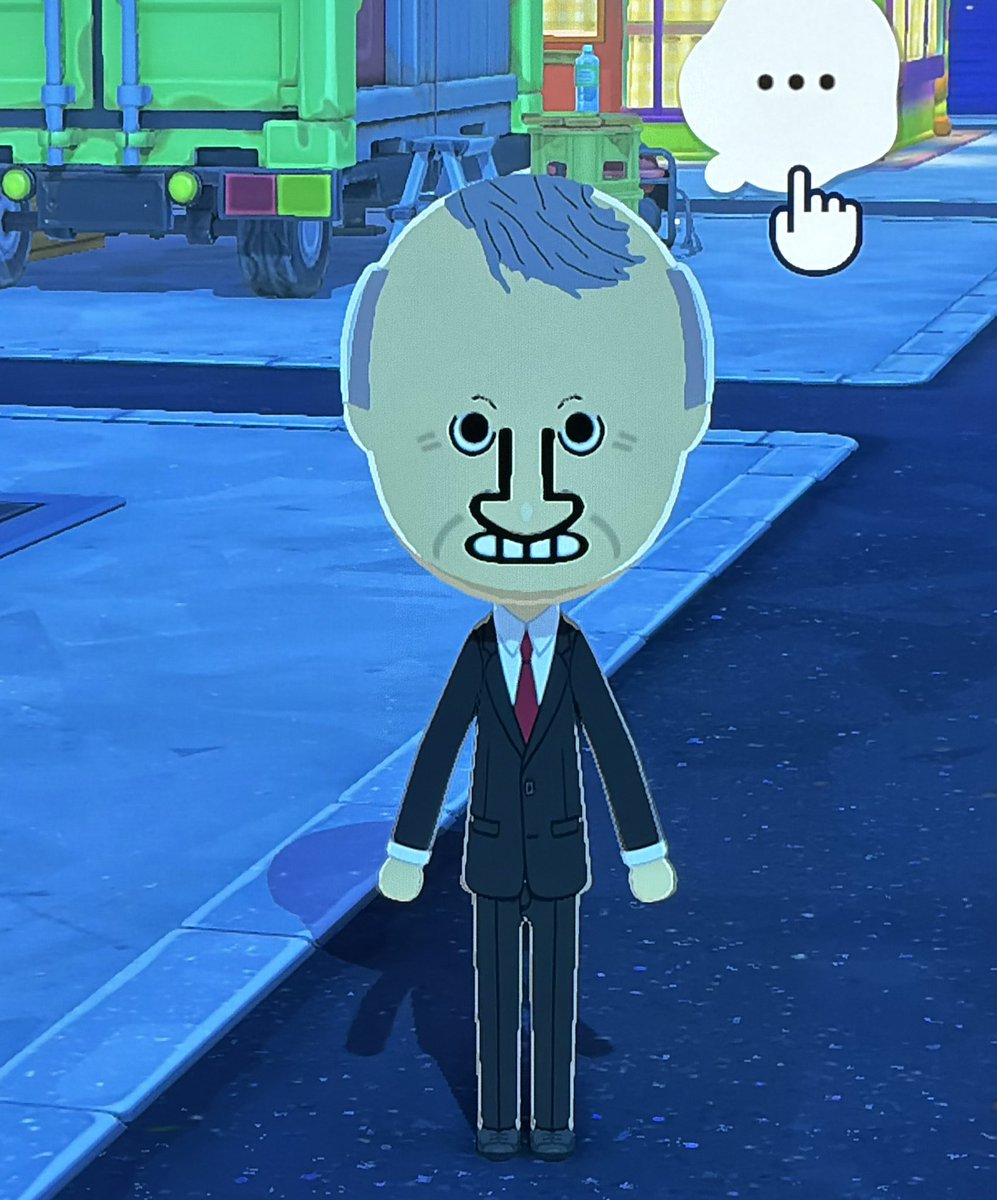 kyle_pbv's tweet photo. Had to make Mr. Boss from #smilingfriends for #tomodachilife 🤣 https://t.co/4DSbAzvPFI