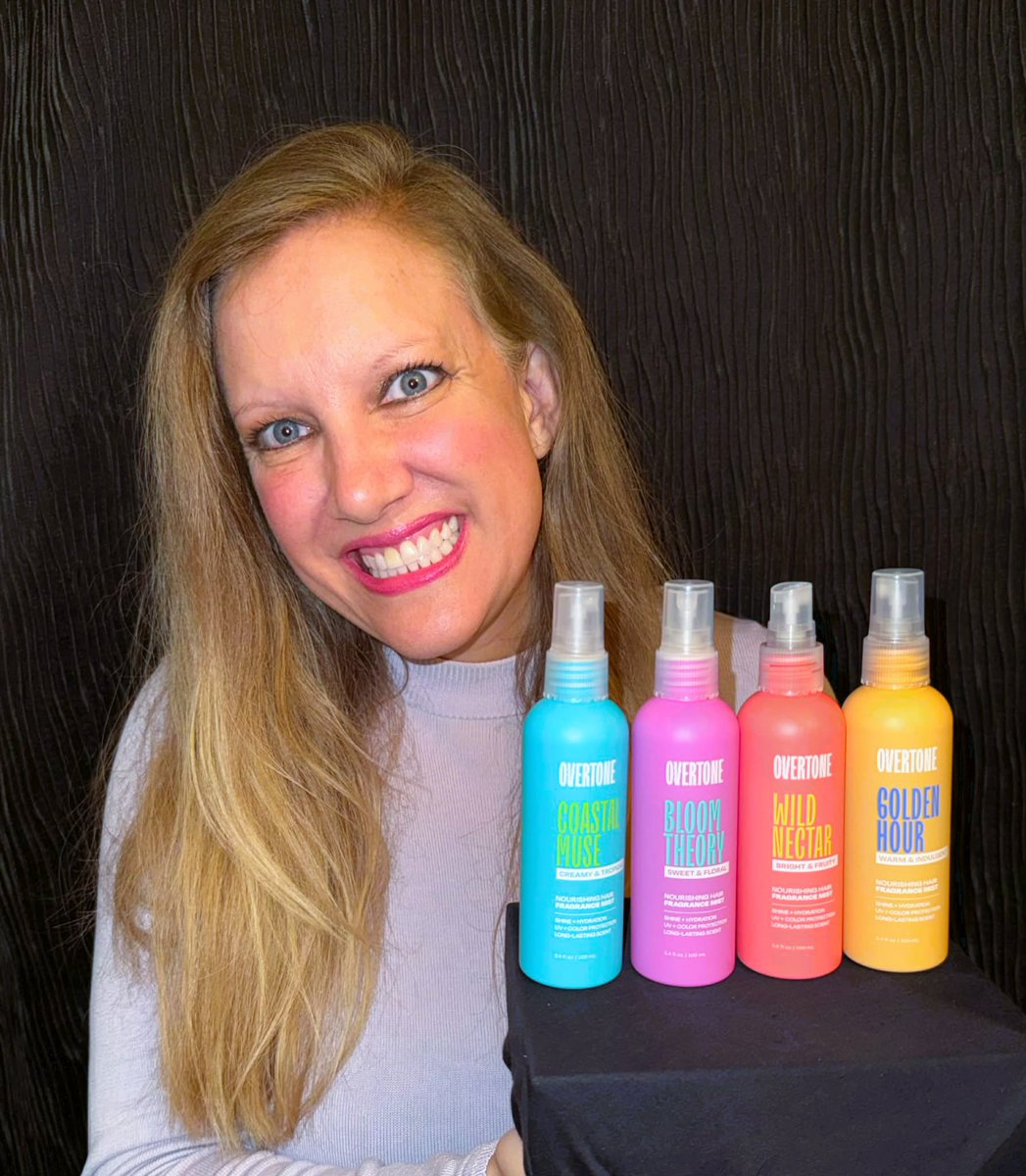 Writer_Sunshine's tweet image. #gifted Fragrance Discovery Set
This Set includes all four Nourishing Hair #Fragrance Mists so you can rotate by mood, layer by vibe, or find your forever signature
Brand Ambassador to: @oVertoneColor 
Use my code SUNSHINER10 to enjoy a 10% #discount 
👉 overtonehaircolor.pxf.io/zzxAOr