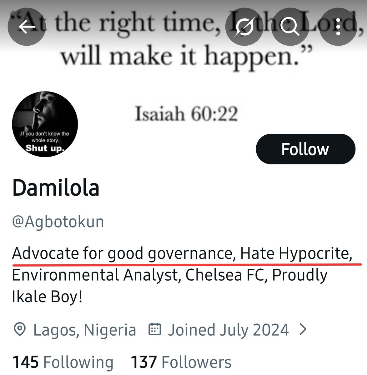 Dr FAYINKA JOHNSON 🧑‍⚕️ tweet media