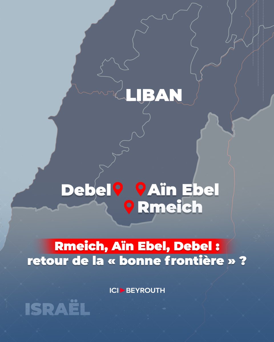 Icibeyrouthnews's tweet photo. Un #cessez-le-feu de dix jours entre le #Liban et #Israël s’accompagne d’une aide humanitaire vers les villages de #Rmeich, #Aïn Ebel, #Debel au sud du Liban, encore sous contrôle israélien.
Un dispositif rappelant la « bonne frontière » des années 1970, entre logique humanitaire et stratégie.
Encadrée par le droit international, cette #aide soulève des interrogations sur ses conditions et son encadrement.

Plus de détails sur #IciBeyrouth via le lien: https://t.co/qEbQxFq8in
