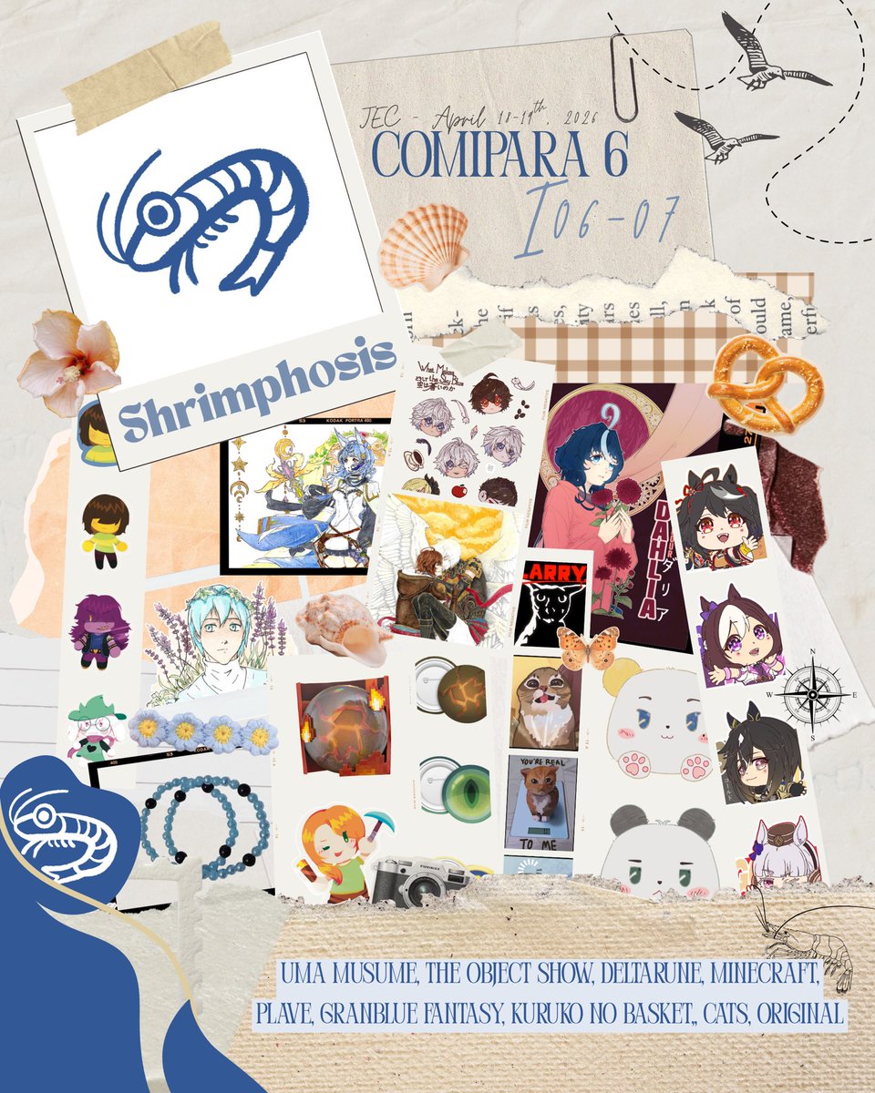 Shrimphosis | Comifuro22 I10ab tweet media