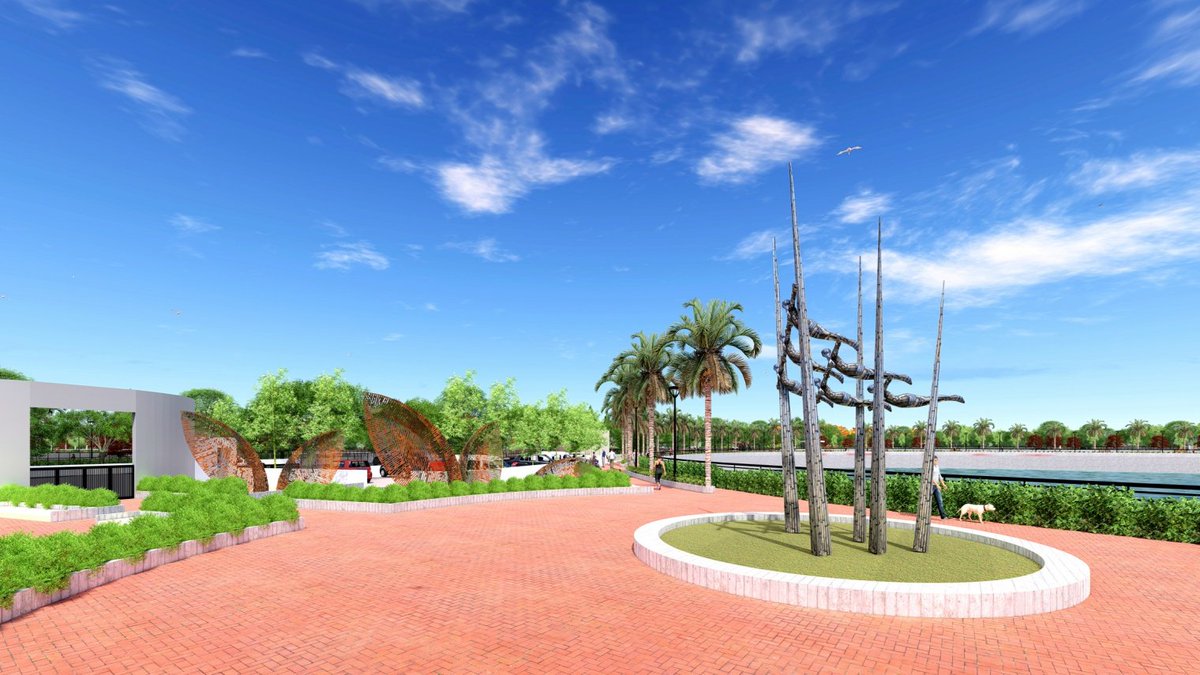 gujarat_plus_'s tweet photo. Proposed Abhva Lake Development, Surat📍 https://t.co/jMKjelU2nU