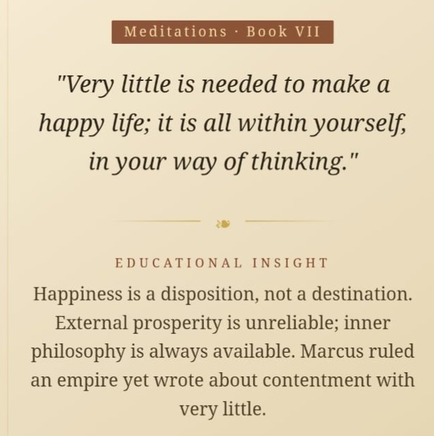 Okoth_OtienoK's tweet image. #MarcusAurelius #Stoicism #Meditations #DailyWisdom
