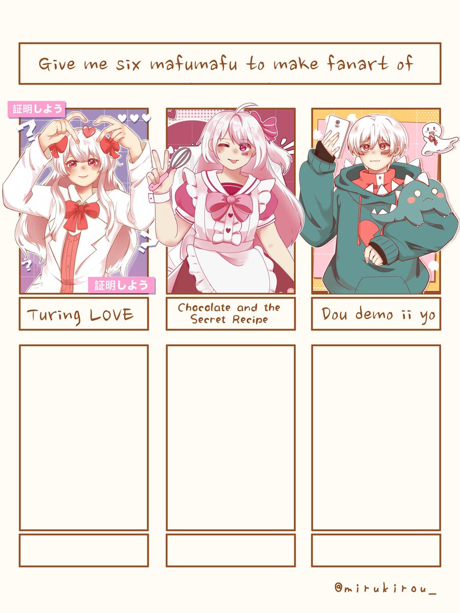 mirukirou_'s tweet photo. It's 3/6!! (Idk wich mafu should i draw next) 

#まふまふあーと #まふまふ #mafumafufanart #fanart #artistsupport https://t.co/3L9pEC7zVF