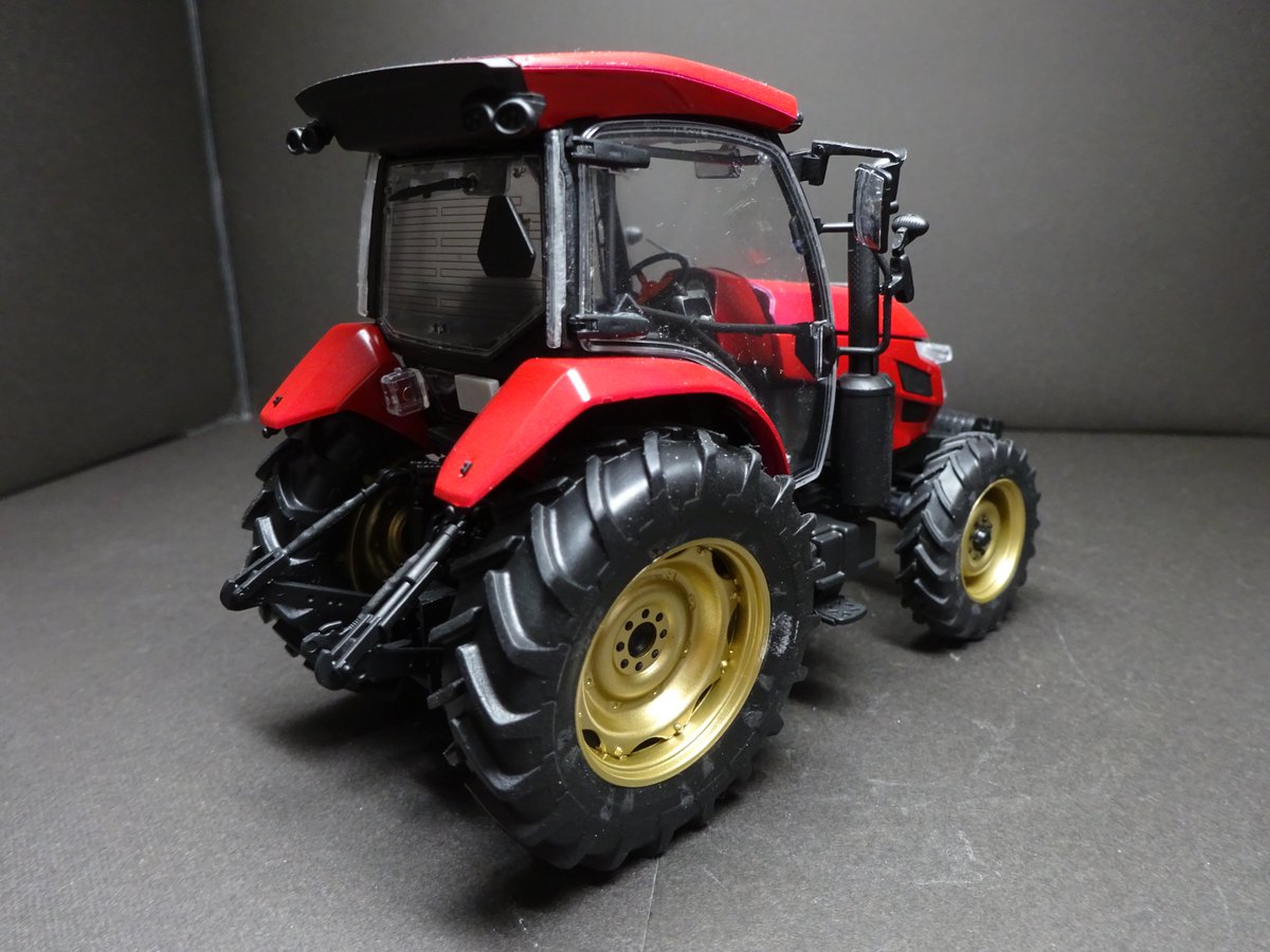 9fUM8tZL9WczczB's tweet image. #plasticmodel #scalemodel #プラモデル #プラモ #カーモデル #ハセガワ #Hasegawa #135scale #YANMAR #ヤンマー #トラクター #YT5113A