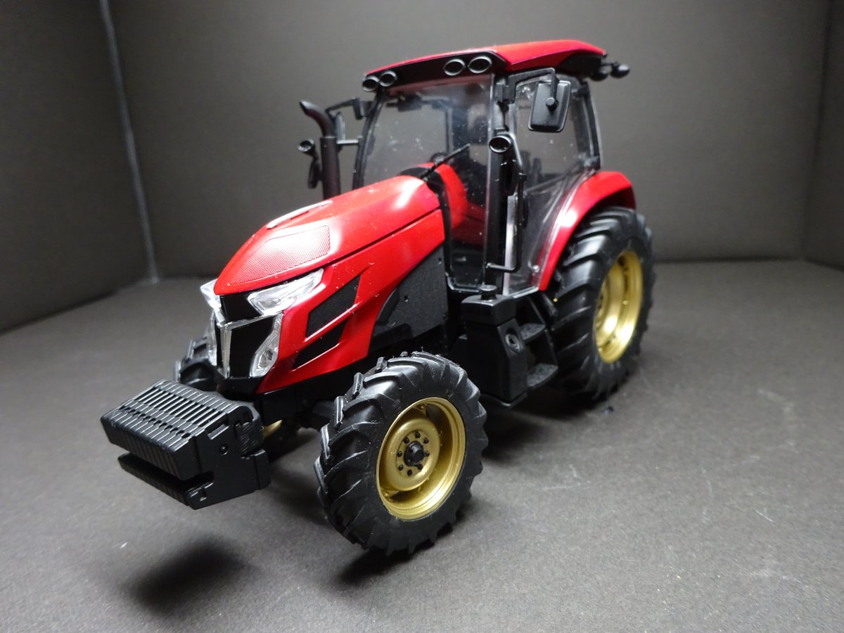 9fUM8tZL9WczczB's tweet image. #plasticmodel #scalemodel #プラモデル #プラモ #カーモデル #ハセガワ #Hasegawa #135scale #YANMAR #ヤンマー #トラクター #YT5113A