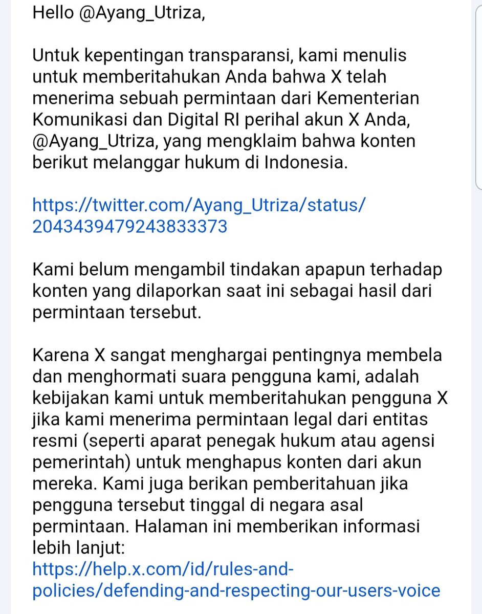Ayang Utriza Yakin tweet media