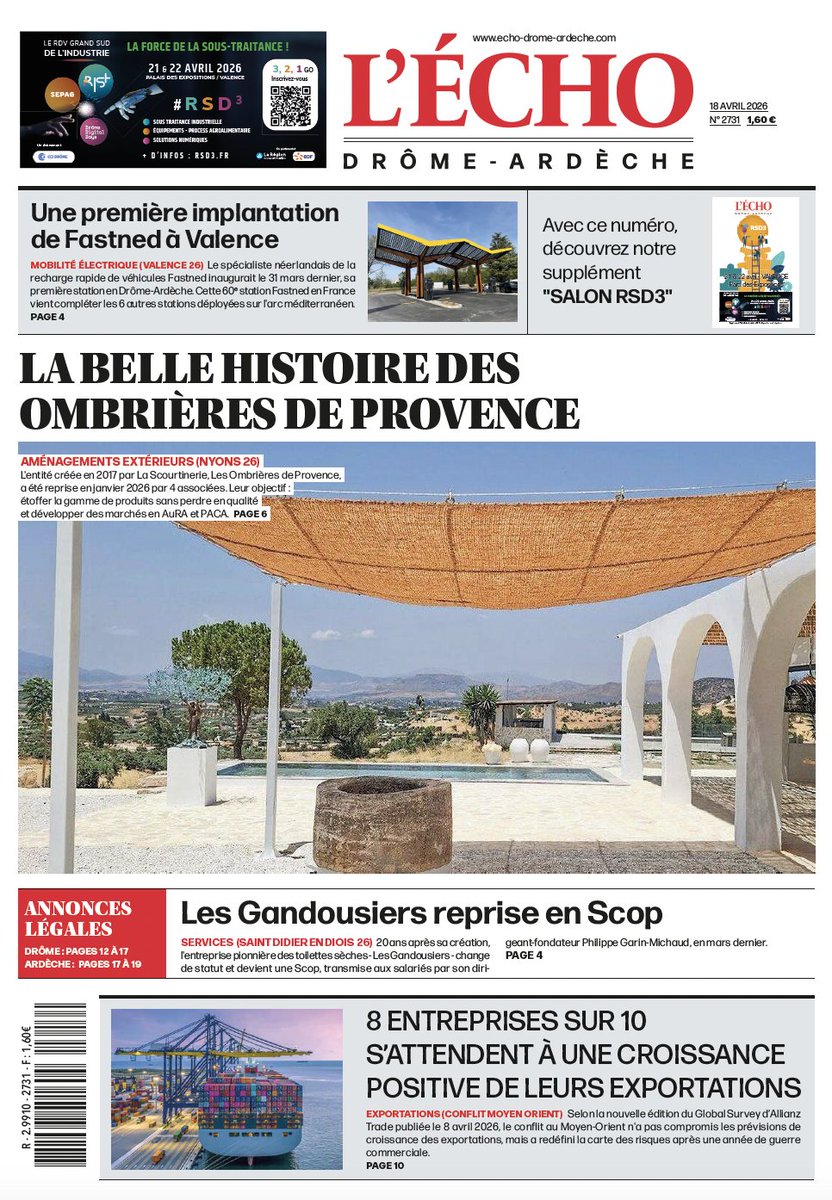 L'Echo Drôme-Ardèche 🗞 tweet media