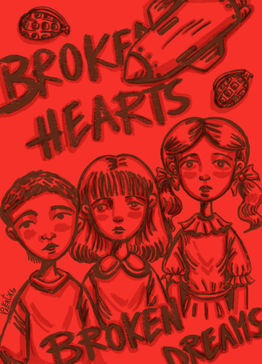 _valentinamilia's tweet image. Broken hearts, broken dreams.
#stopviolence #noviolence #stopwar #nowar #warvictims #illustration #illustrator #denuncia #artist #art #guerra #illustration #artist #artistontwitter #digitalart #illustrazionedigitale #artwork #artedigitale #digitalwork #drawings #myartwork ㅤㅤ