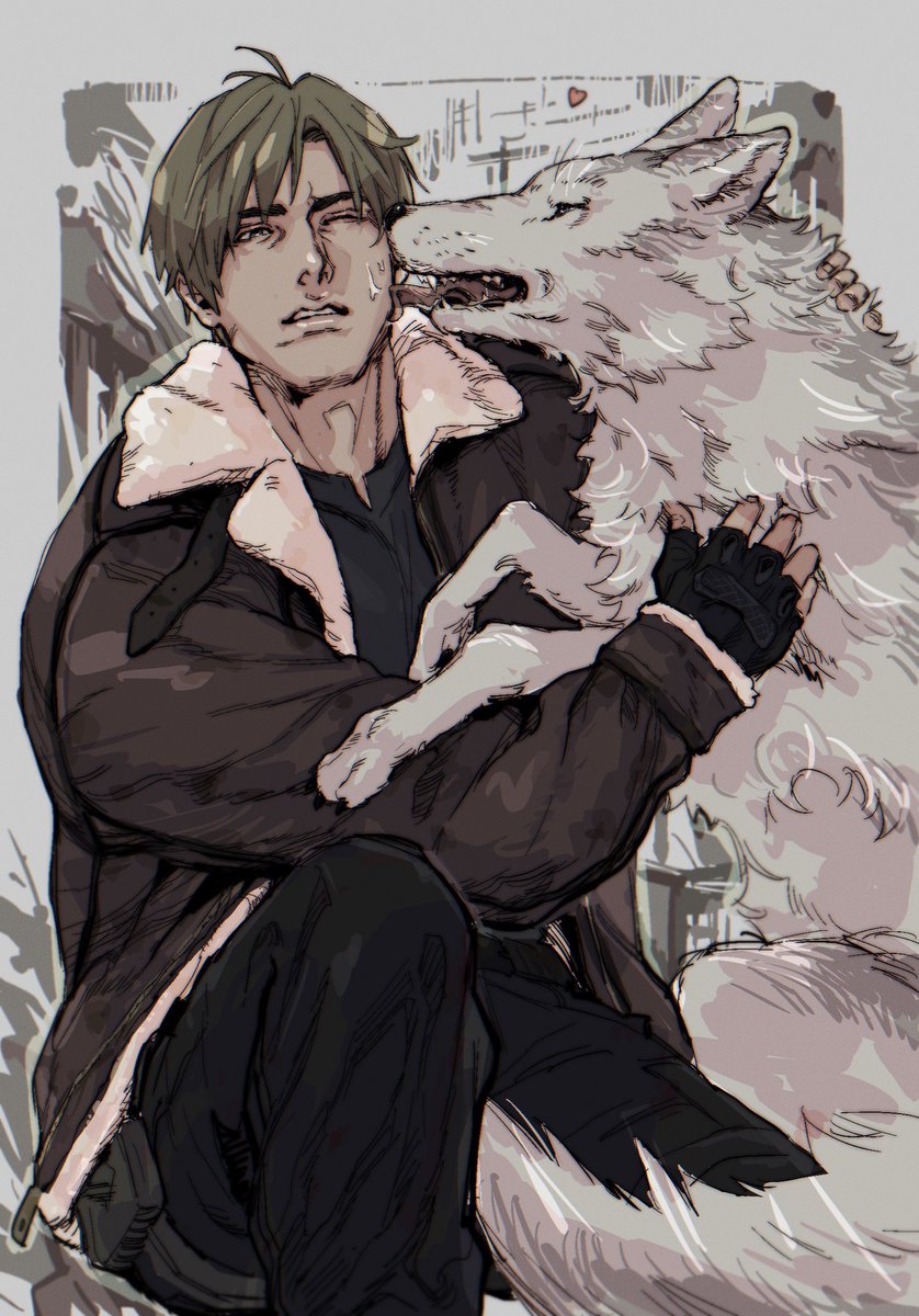 goodricenoomi's tweet image. 好在意的⋯還有之前那隻狗勾⋯🧎
#LeonKennedy