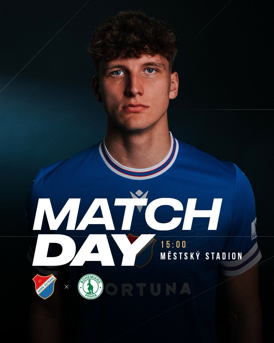 fcbanikostrava's tweet photo. ⚒️   𝗱𝗲𝗺 𝗿𝘂𝗯𝗮𝘁
🆚  @bohemians1905 
🕒  15:00
🏟️  Městský stadion Ostrava
🔎  https://t.co/LwubW5G3MP
🎟️  https://t.co/LPTbR93ycT
#️⃣  #fcbboh https://t.co/ykLggu4gh5
