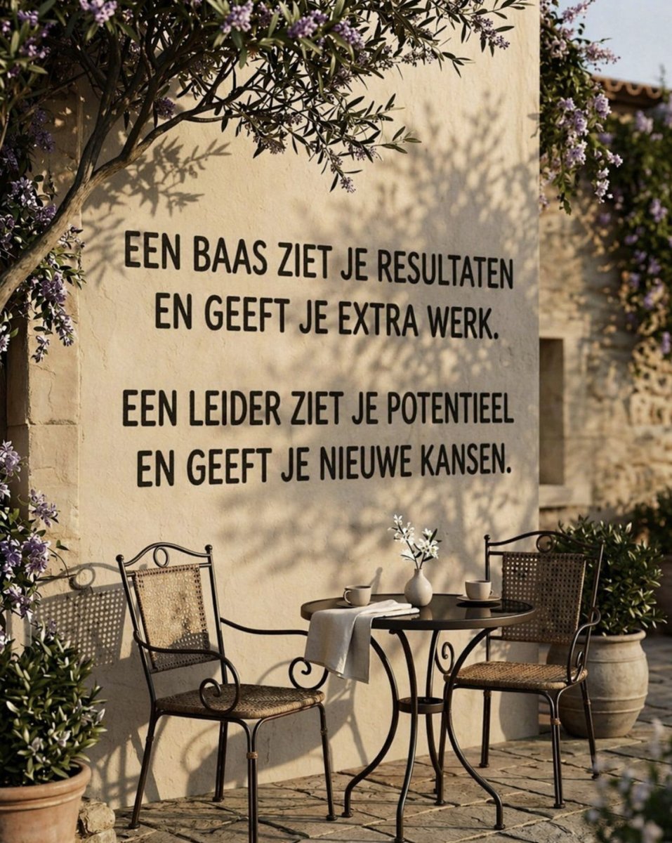 Tim_Dons's tweet image. Macht maakt je geen leider.

Hoe je met mensen omgaat wel.

Een baas heeft positie.
Een leider ontsteekt potentieel.

Het verschil zie je pas als het spannend wordt.

Let op wat er gebeurt onder druk.

#Leiderschap #Management