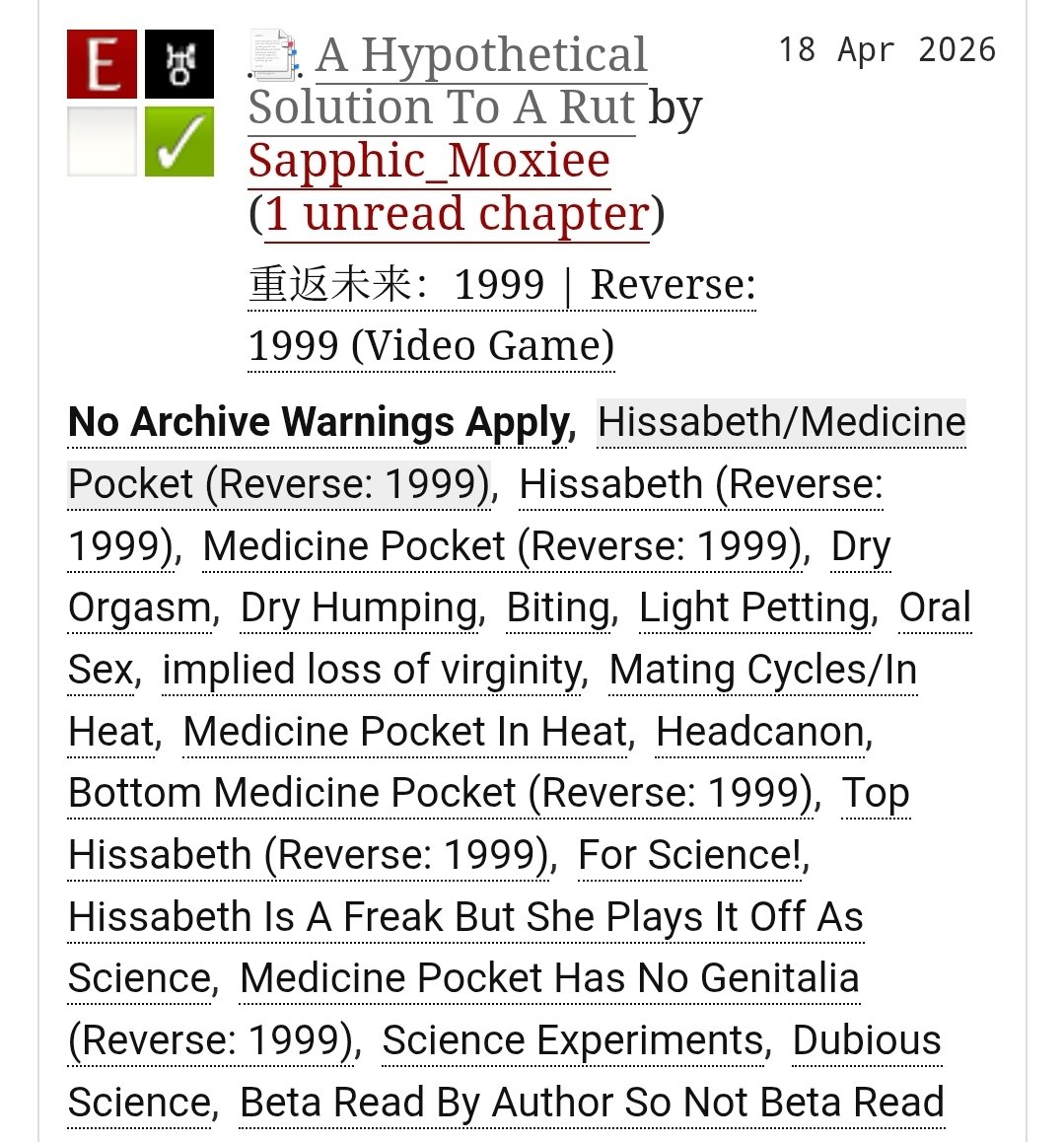 TimelyMoxiee's tweet photo. AFTER FOUR MONTHS(Two for y'all😭) MY HISSAPOCKET FIC IS FINALLY DONE HOPE Y'ALL ENJOY ‼️‼️‼️ #Hissabeth #MedicinePocket #Hissapocket
https://t.co/ZBvZfYiseq https://t.co/lokGadsNLu