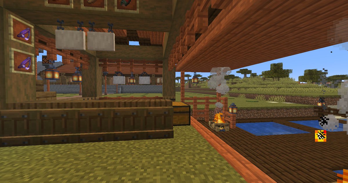 dokugumoogingi1's tweet image. #Minecraft
 #Java
 #お銀ワールド
釣り堀つくってみました💦なんかやっつけ感満載のお銀ワールドです！もうちょっとなんとかならんのか(;°;ω;°;)お銀ファイト(*•̀ㅂ•́)و✧