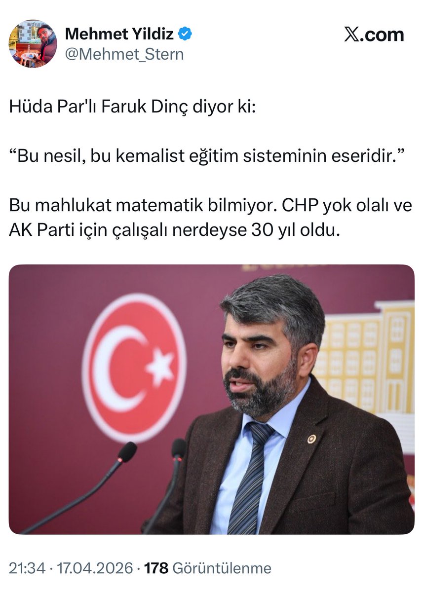 Faruk Dinç tweet media
