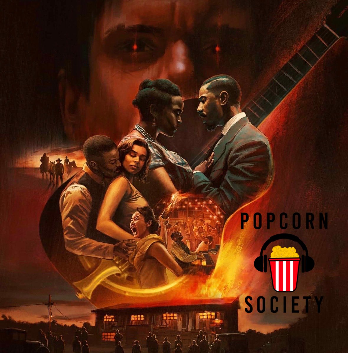 PopcornSociety's tweet photo. 🔥 New Episode Alert 🔥

Don’t miss the latest review on the Ryan Coogler and Michael B. Jordan vampire masterpiece. This is SINNERS! 🍿🎧🧛🏼

https://t.co/KfxOh0rLqk https://t.co/10bcqo5DX1
