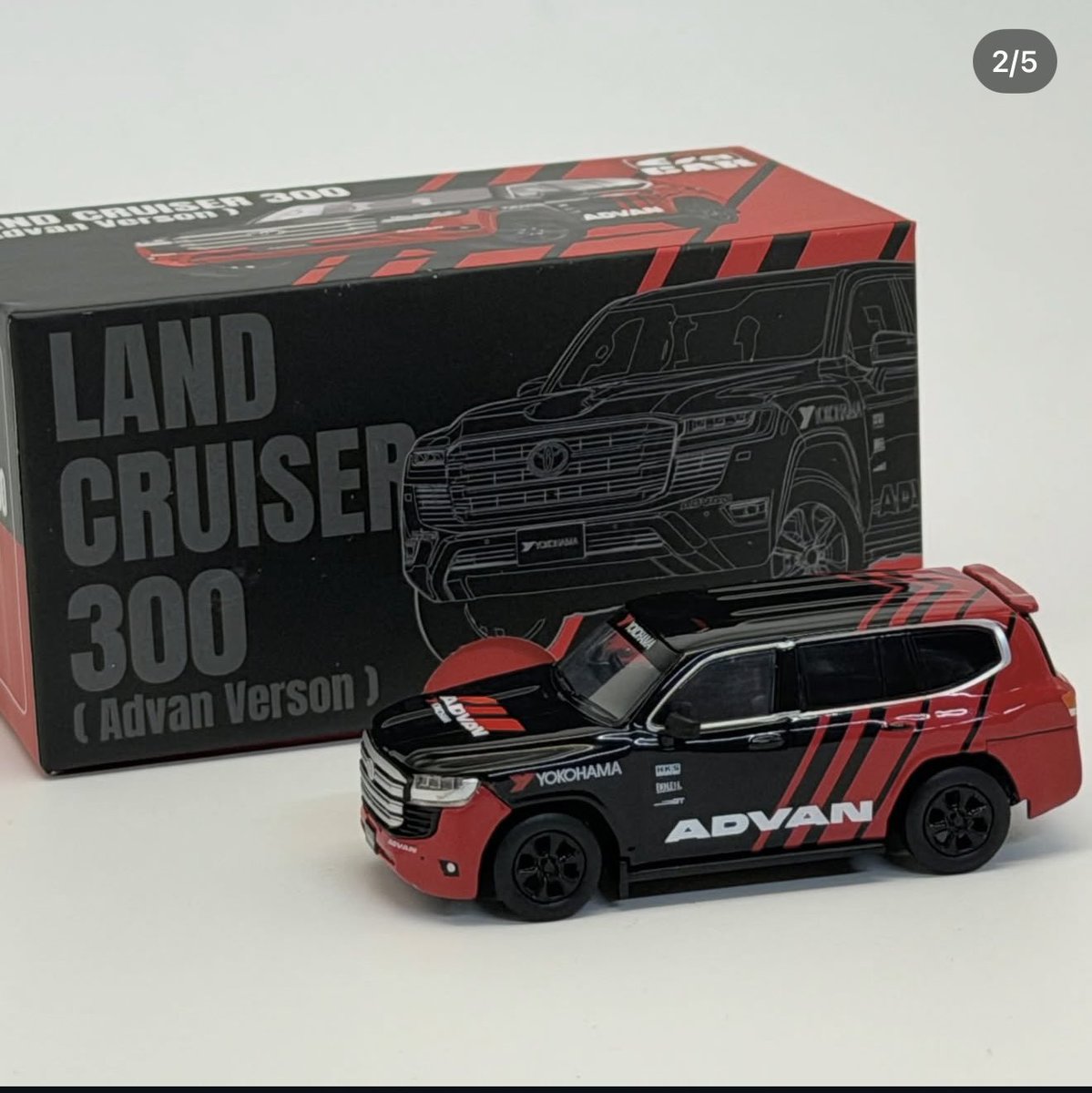 ERACAR7's tweet image. 久々のEraCAR新製品予約開始です！✨

リニューアルEra第一弾——Land Cruiser 300 ADVAN仕様 が登場！👏🏼
全国のEraCAR / ACTCAR取扱店にて販売中♪
税込 6,380円（4月末頃発送予定）
お早めのご予約をおすすめします！

Eracar jp 全国のEraCAR / ACTCAR取扱店
eracar.jp/items/142084217

#advan
#eracar