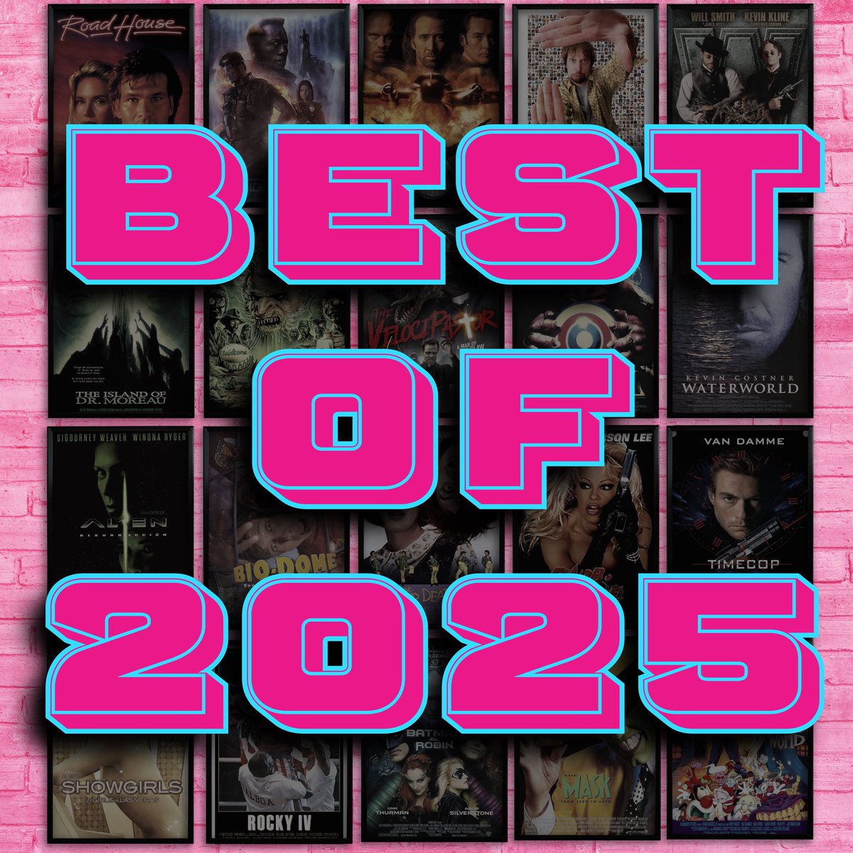 BadMoviesWeLuv's tweet photo. 🚨 New Episode 🚨 
Surprise! Long over due, but finally taking a look back at the 2025 cinematic year through the Bad Movies We Love lens, and reflecting on the 2025 show year with some BMWL Hall of Fame inductions. 

Links below 👇 https://t.co/yyPCVtbHZ5