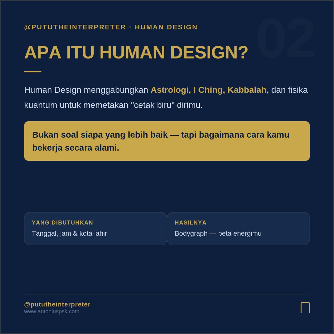 Putu | Astrology and Human Design Reader tweet media